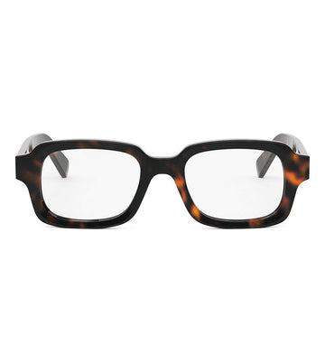 Celine Unisex Havana Rectangular Optical Frame