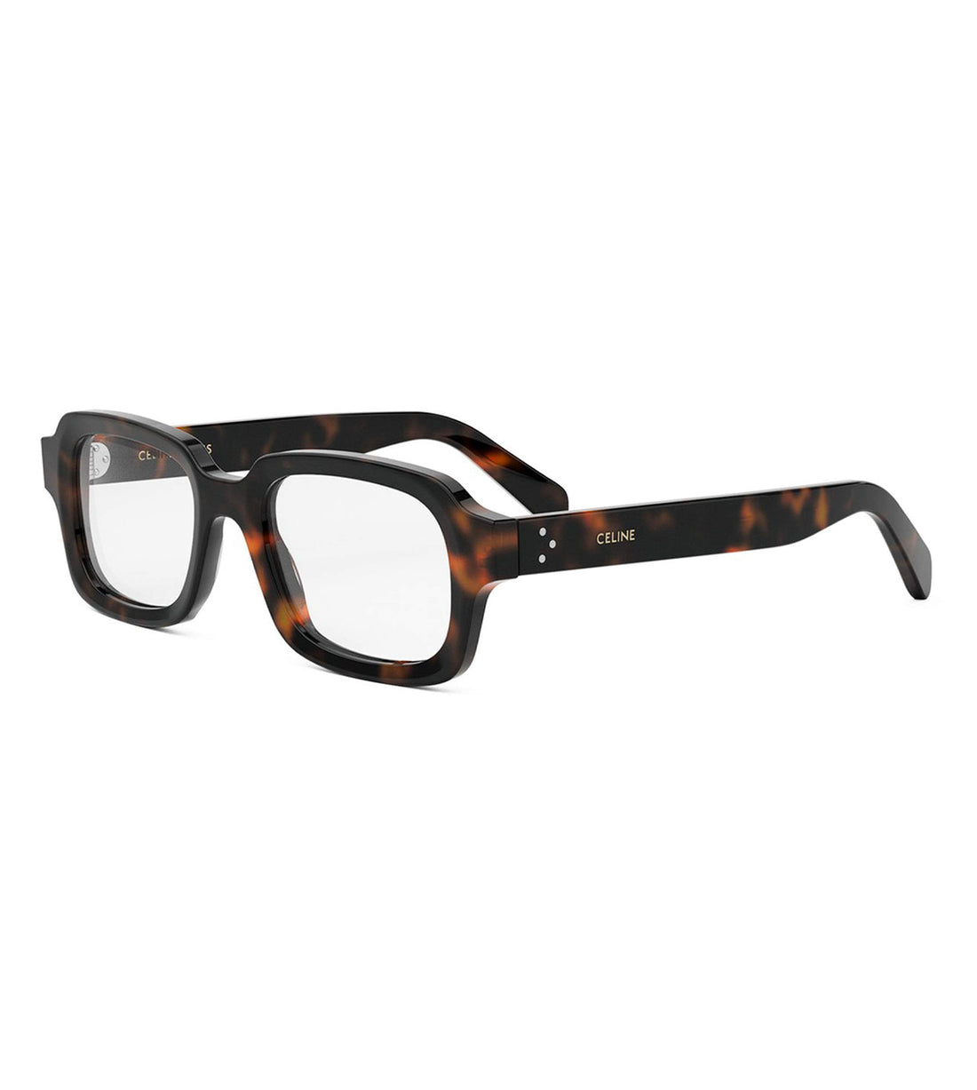 Celine Unisex Havana Rectangular Optical Frame