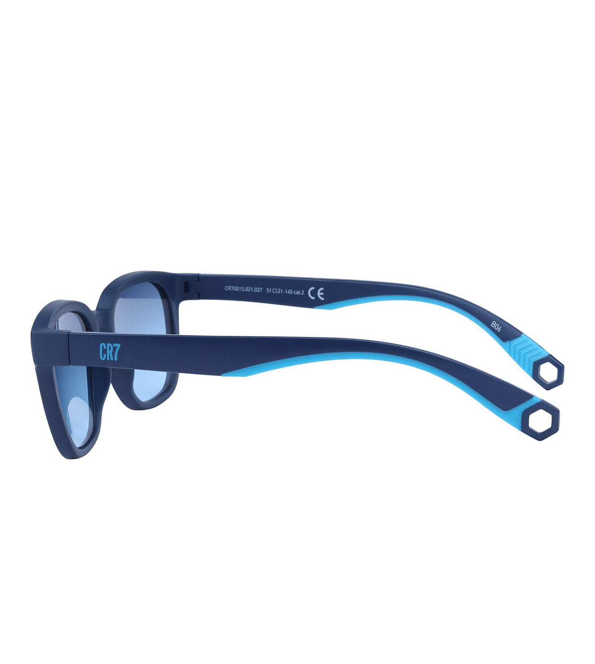 CR7 Men's Blue Wayfarer Sunglasses-zoom-3