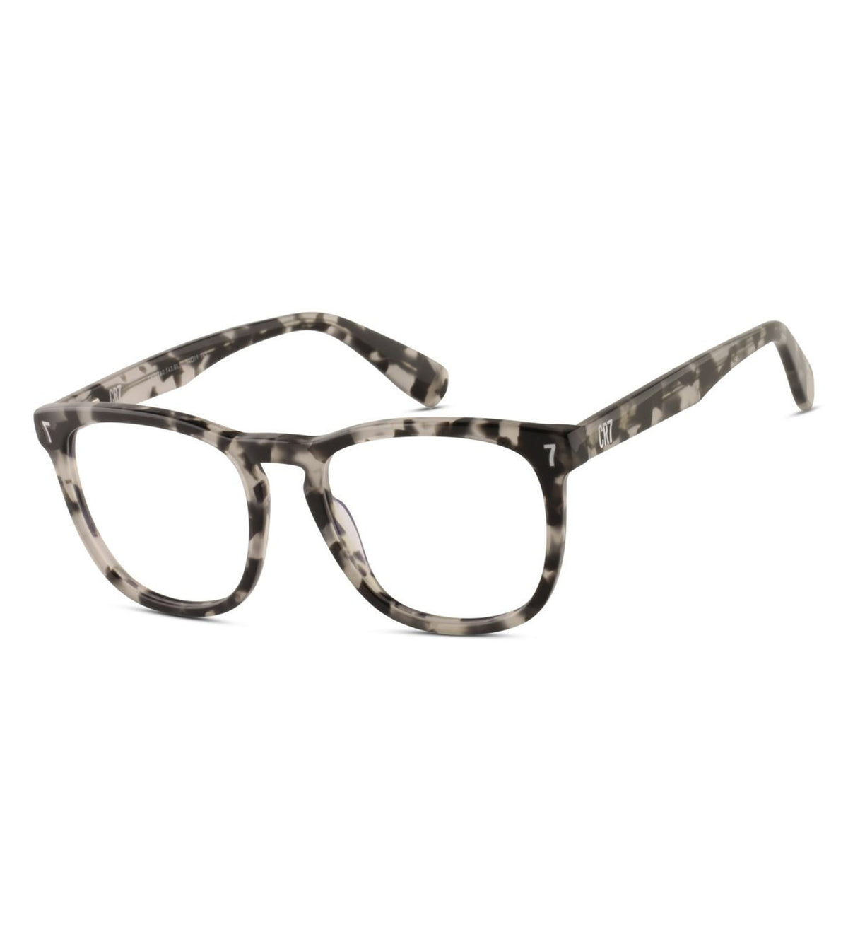 CR7 Unisex Grey/Tortoise Oval Optical Frames-zoom-2
