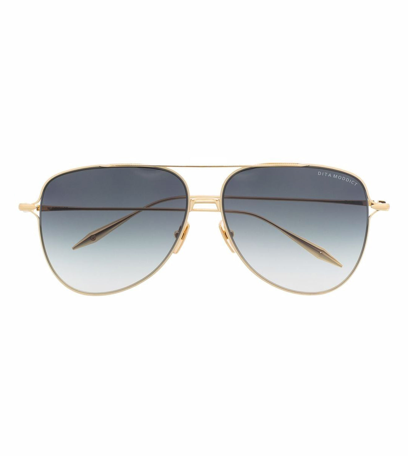 Dita Unisex Dark Grey Aviator Sunglasses
