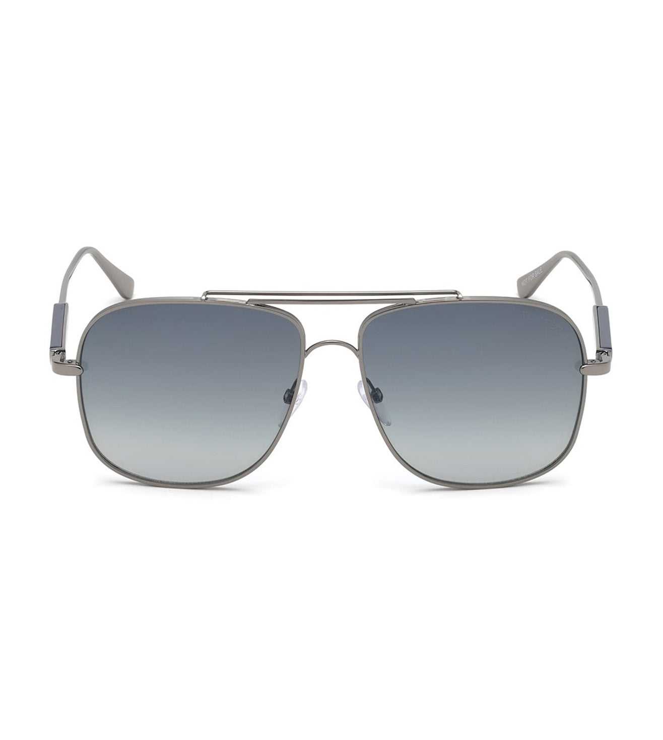 Tom Ford Men's Gradient Blue Pilot Sunglasses-zoom-1