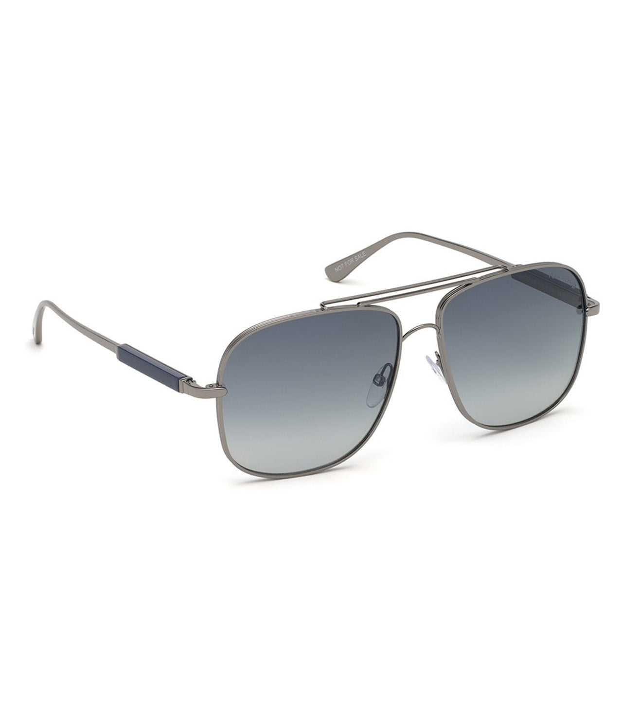 Tom Ford Men's Gradient Blue Pilot Sunglasses-zoom-2
