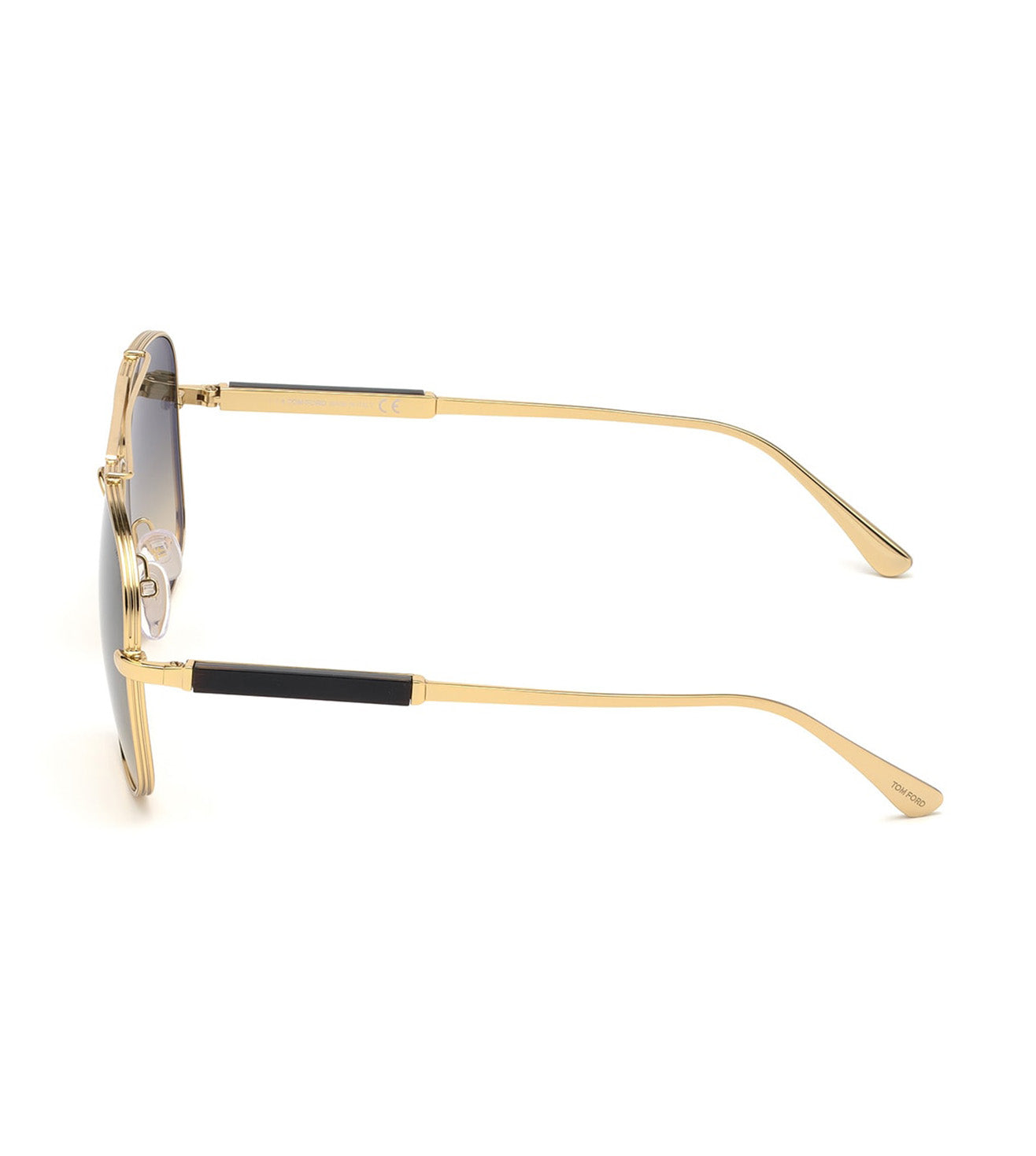 Tom Ford Men's Brown Mirror Pilot Sunglasses-zoom-3