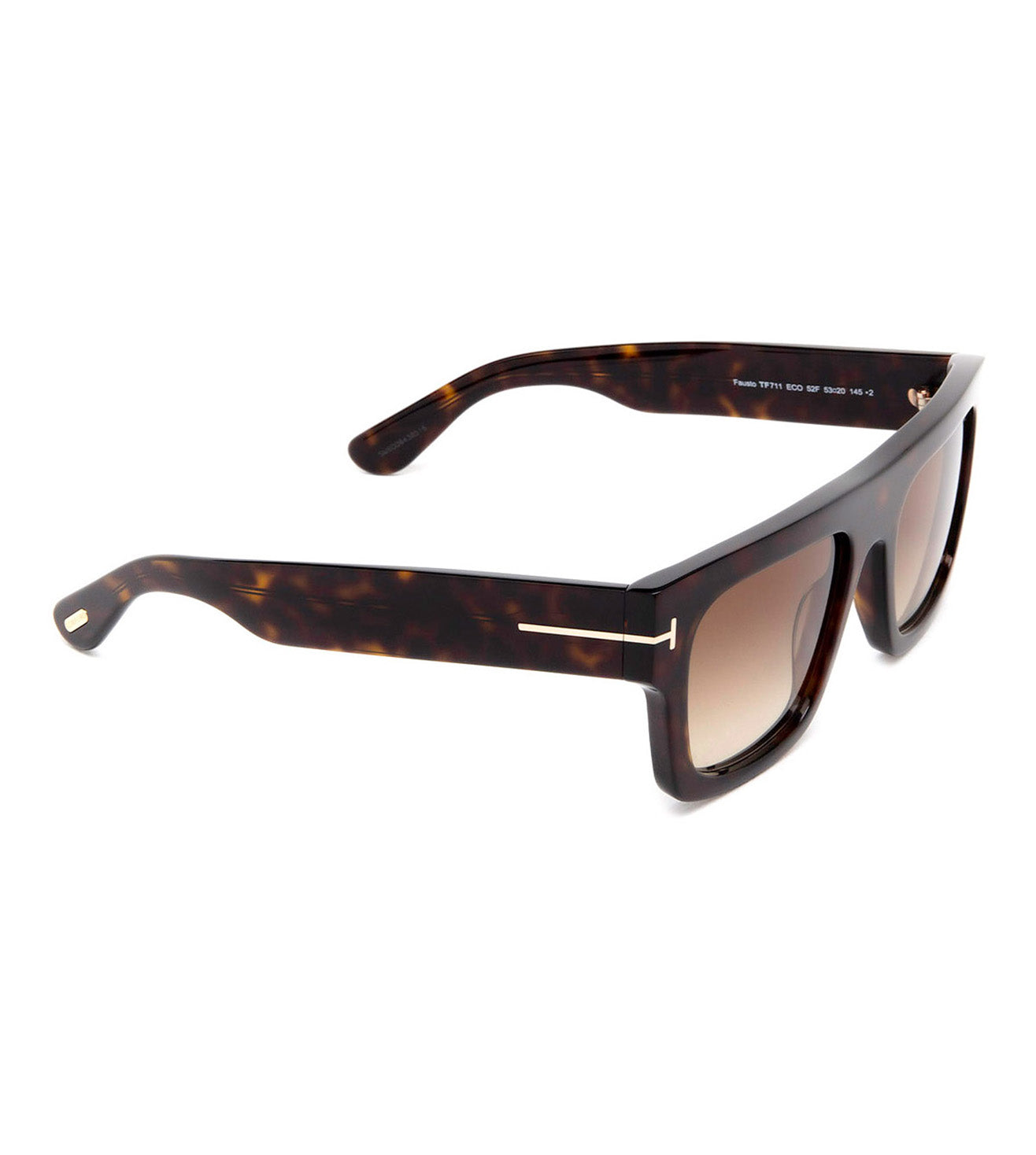 Tom Ford Unisex Brown Gradient Wayfarer Sunglasses-zoom-3