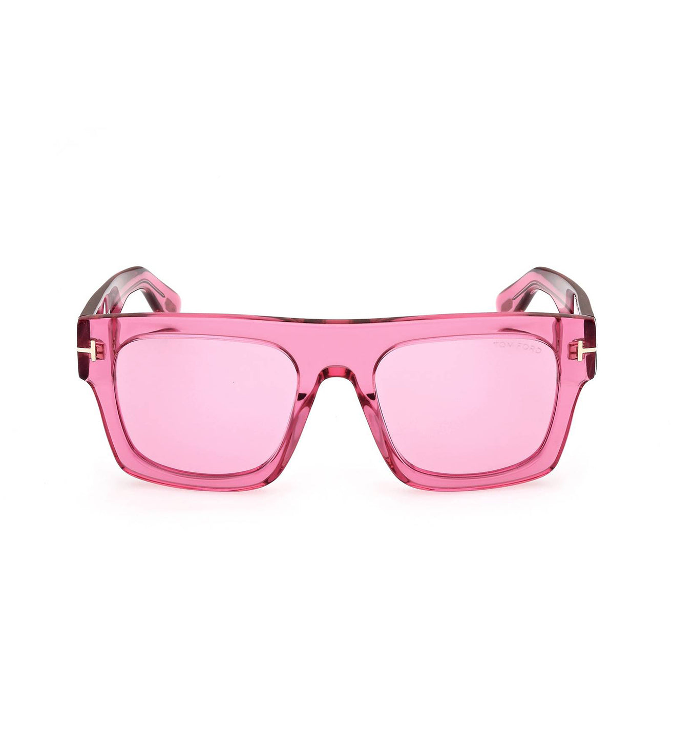 Tom Ford Unisex Pink Square Sunglasses-zoom-1