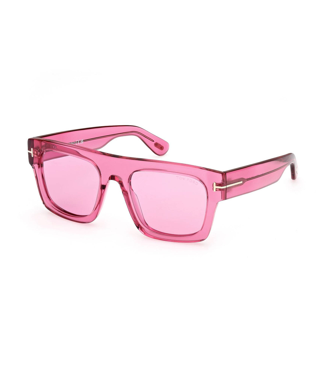 Tom Ford Unisex Pink Square Sunglasses-zoom-2