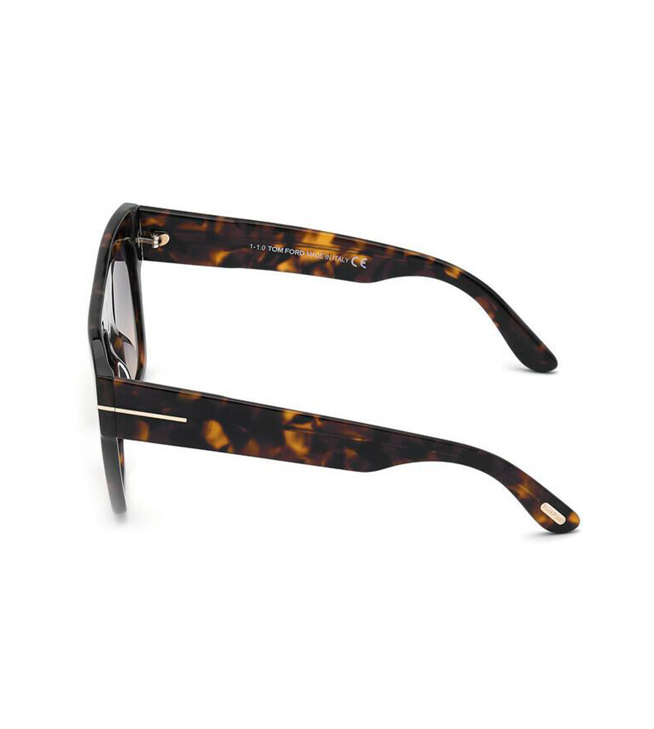 Tom Ford Unisex Grey Gradient Square Sunglasses-zoom-2