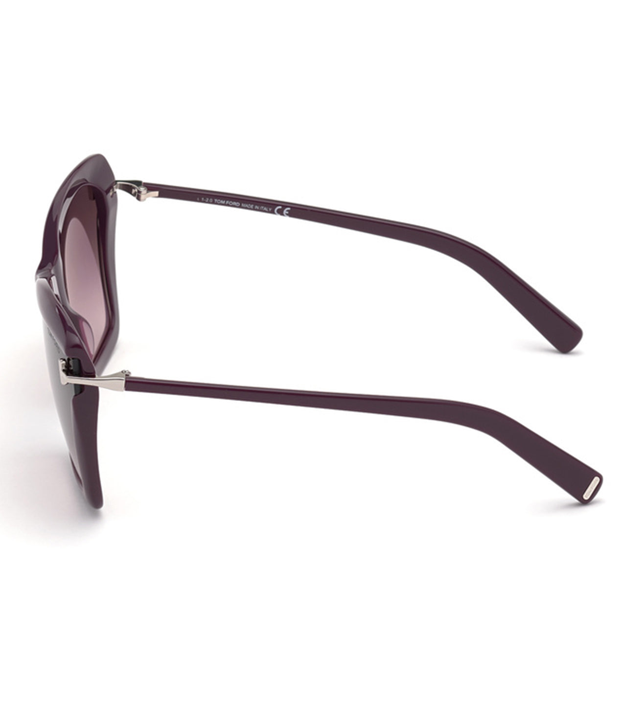Tom Ford Women's Purple Butterfly Sunglasses-zoom-2