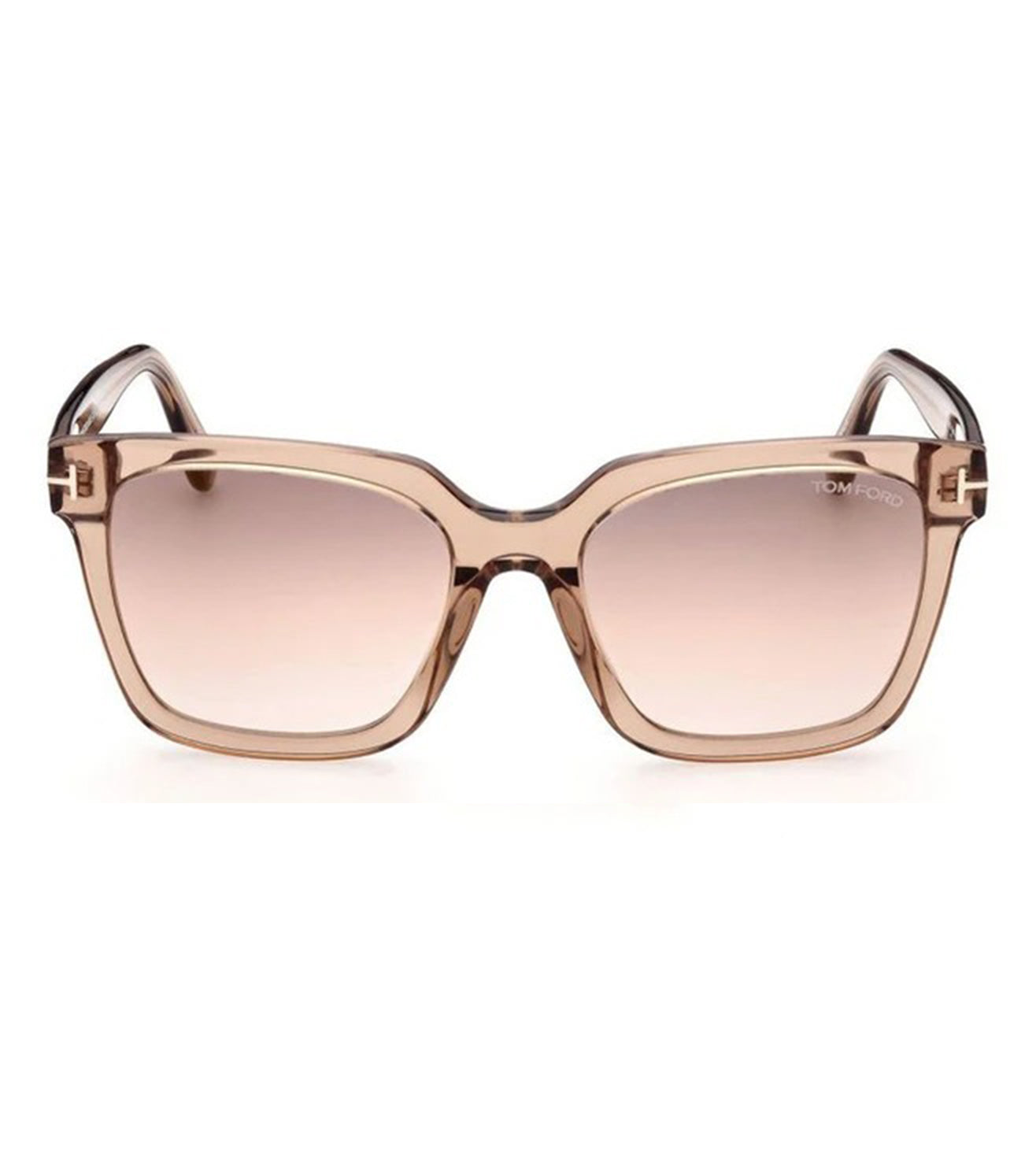 Tom Ford Women's Gradient Brown Square Sunglasses