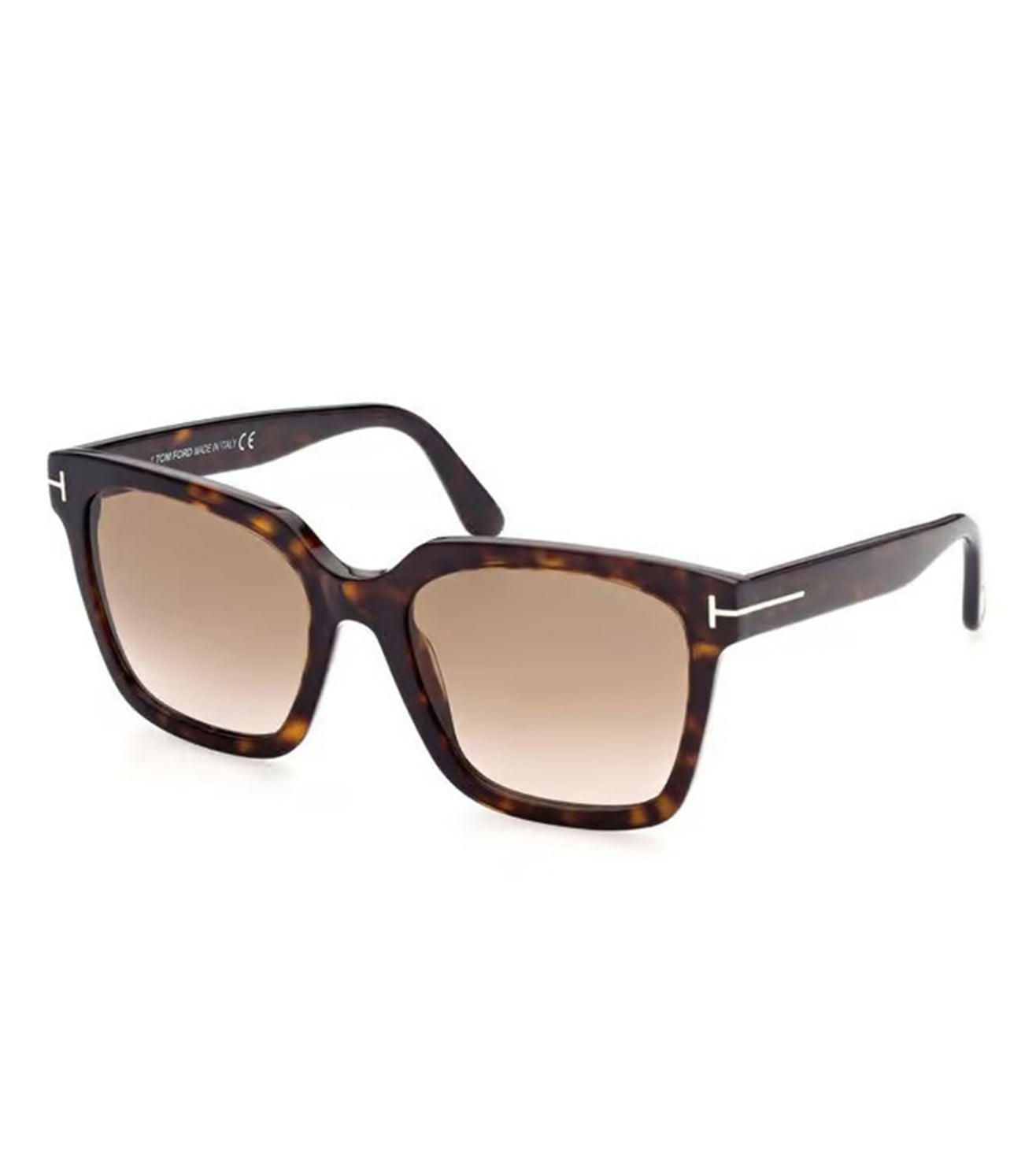 Tom Ford Women's Brown Gradient Square Sunglasses-zoom-2
