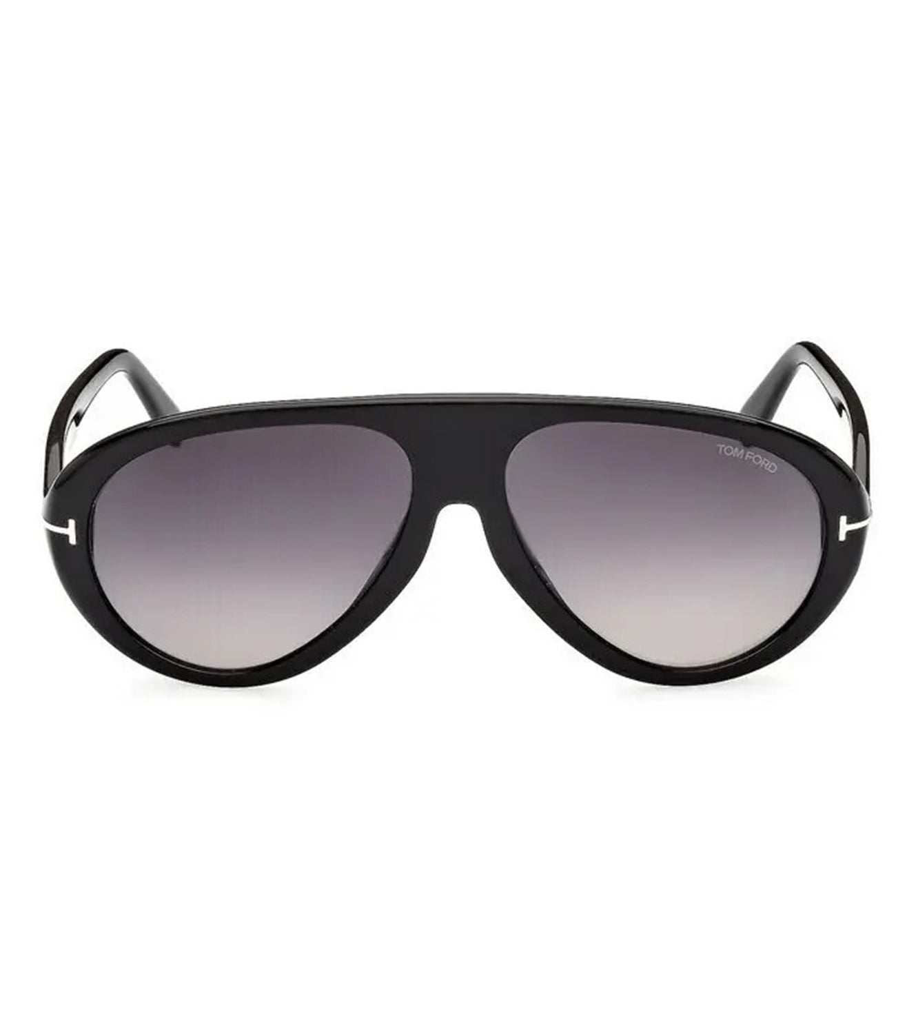 Tom Ford Men's Grey Gradient Pilot Sunglasses-zoom-1