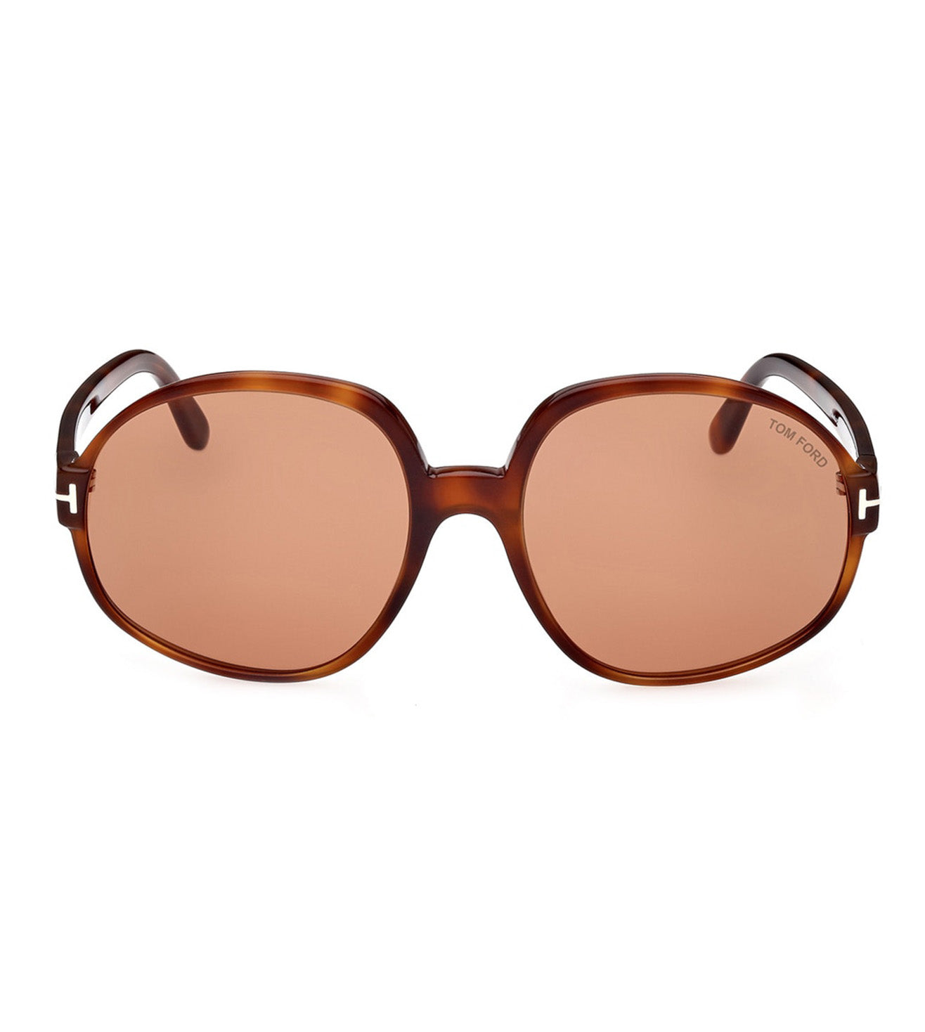 Tom Ford Women's Brown Round Sunglasses-zoom-1