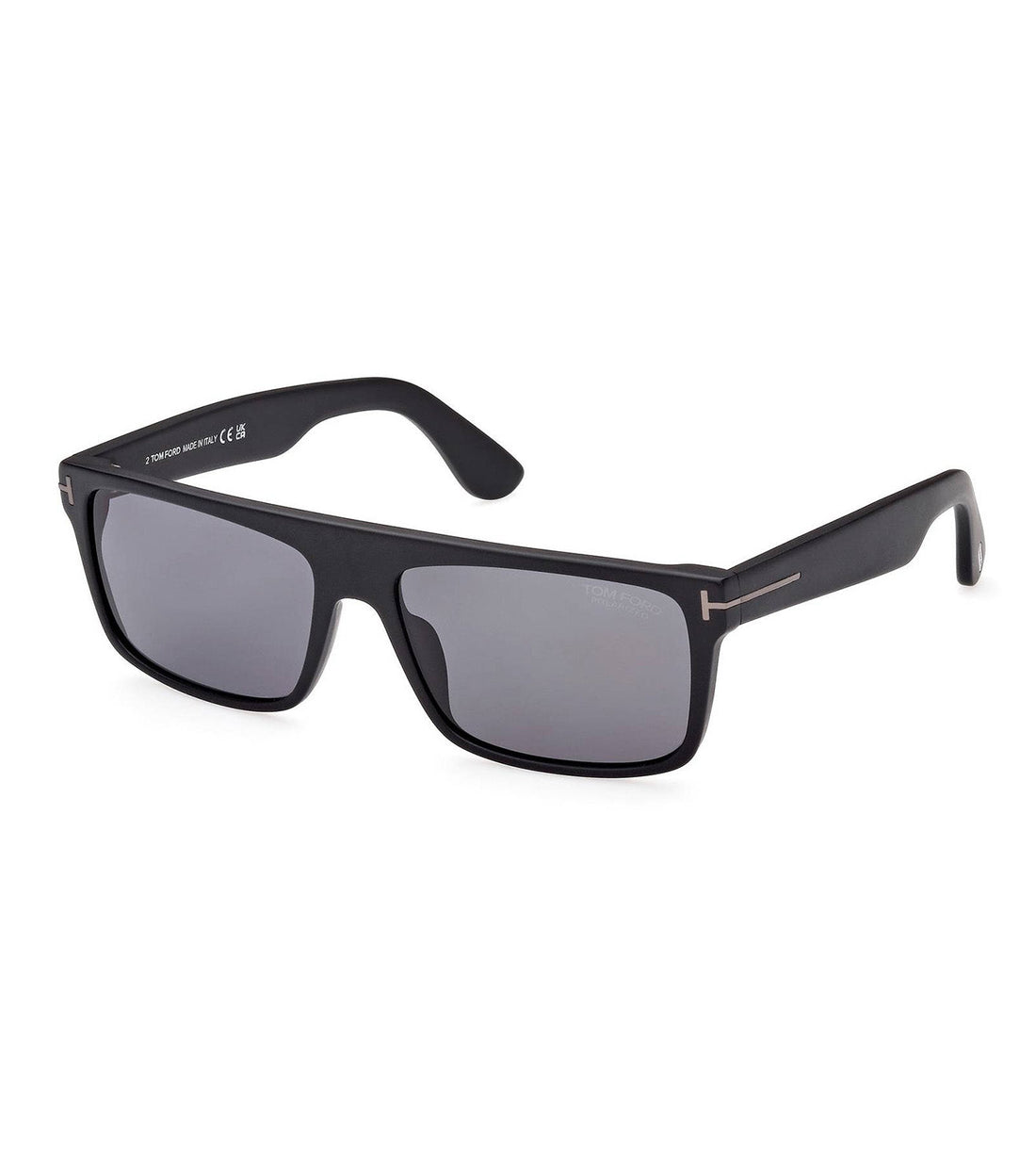 Tom Ford Men's Grey Rectangular Sunglasses