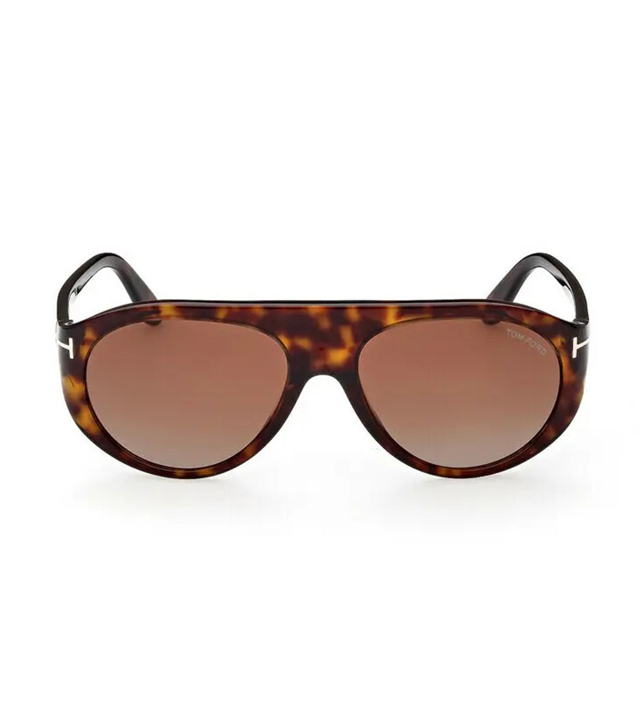 Tom Ford Men's Brown Polarised Aviator Sunglasses-zoom-1