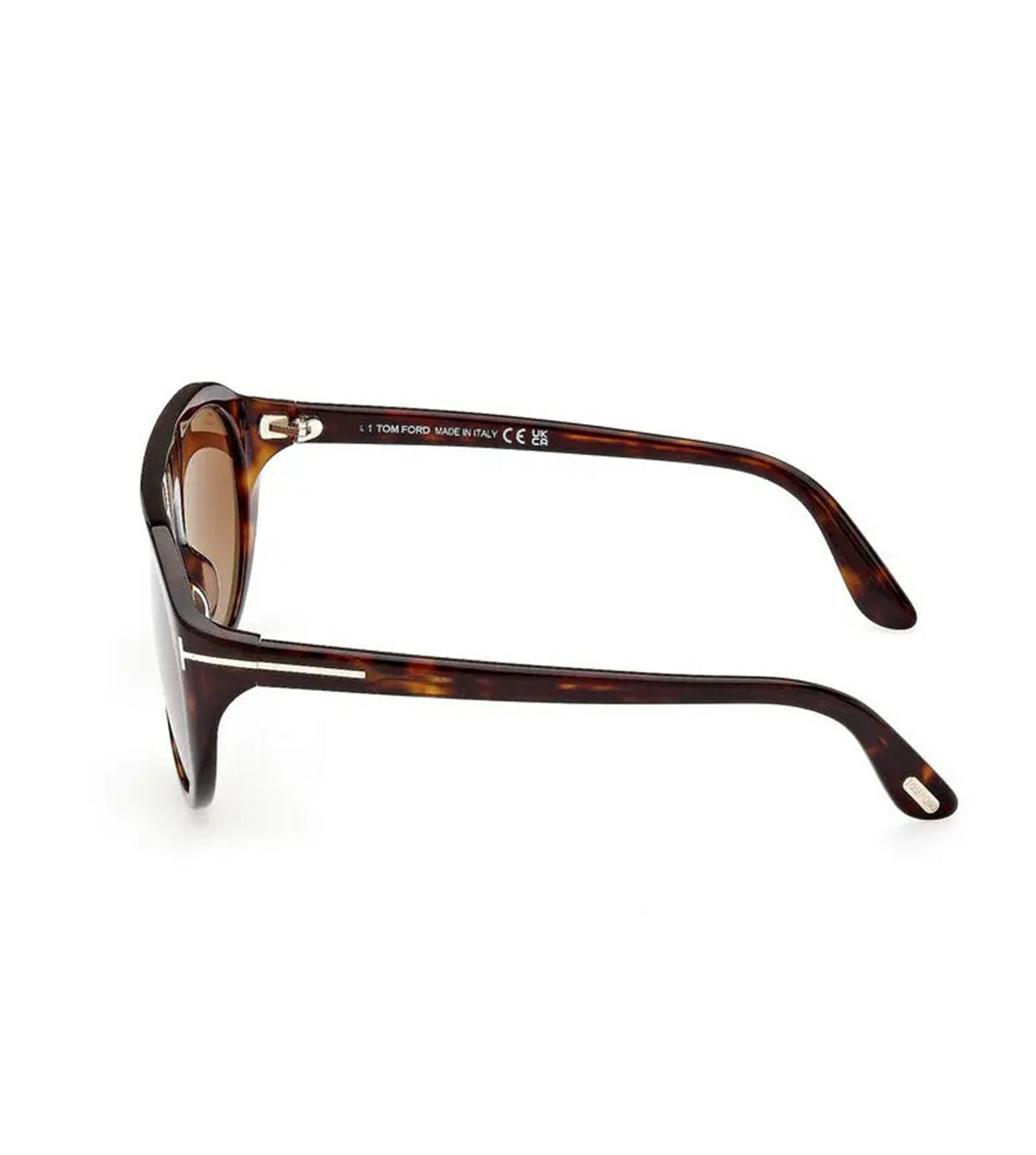 Tom Ford Men's Brown Polarised Aviator Sunglasses-zoom-3