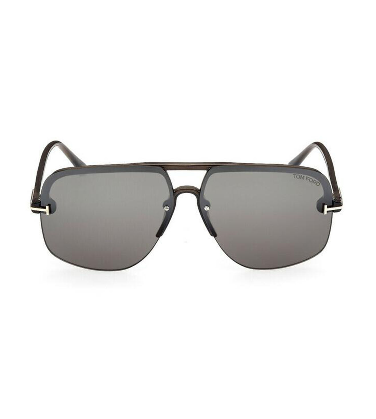 Tom Ford Men's Grey Navigator Sunglasses-zoom-1