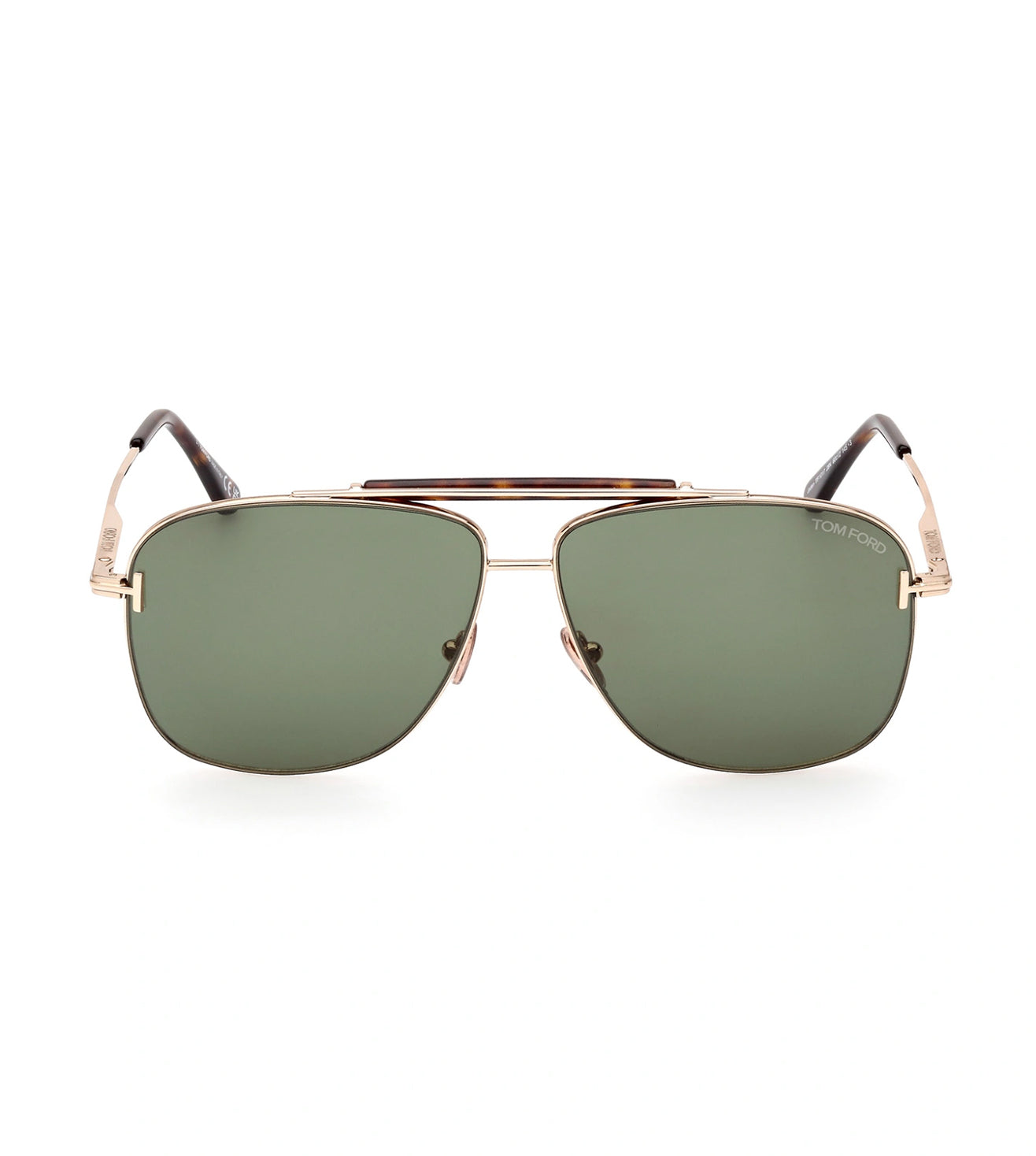 Tom Ford Unisex Green Navigator Sunglasses-zoom-1