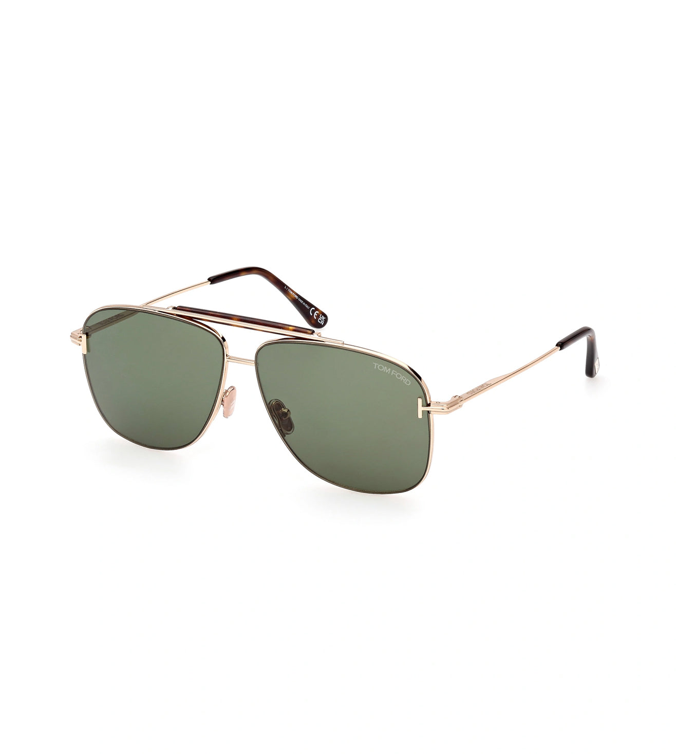 Tom Ford Unisex Green Navigator Sunglasses-zoom-2