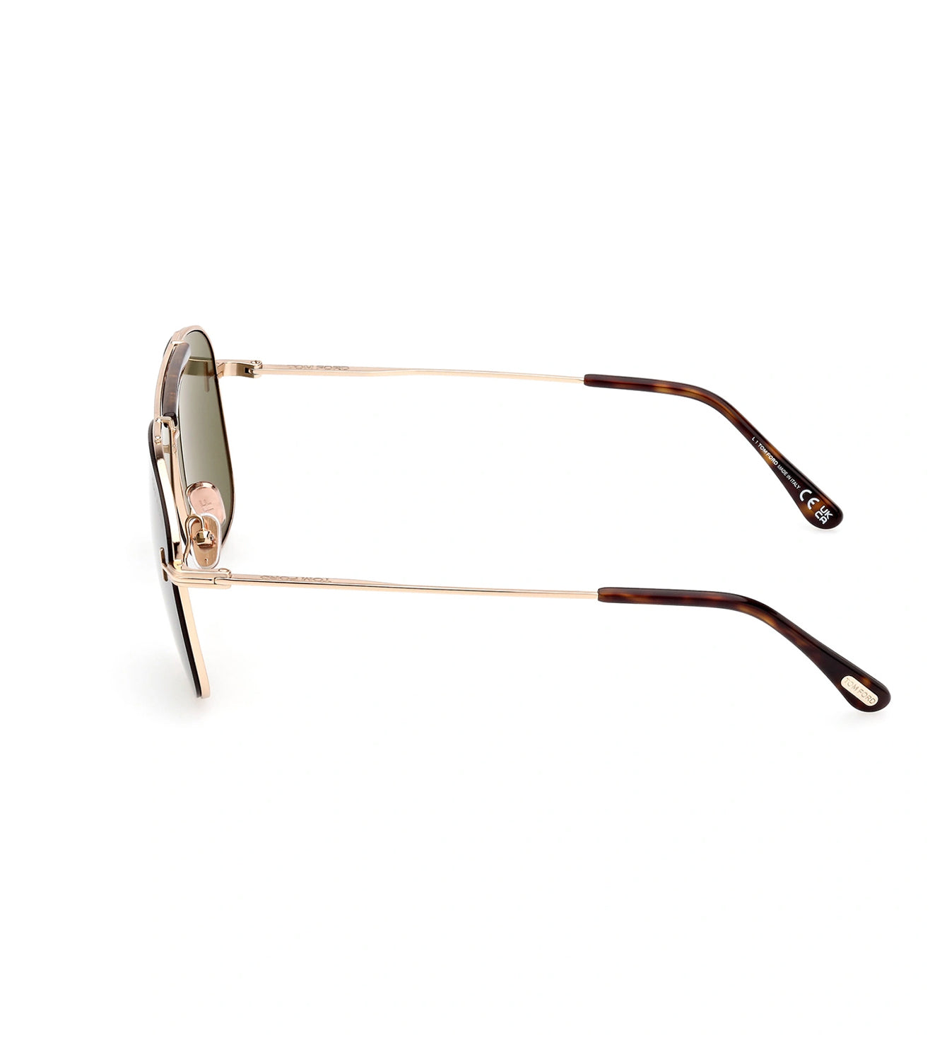 Tom Ford Unisex Green Navigator Sunglasses-zoom-3