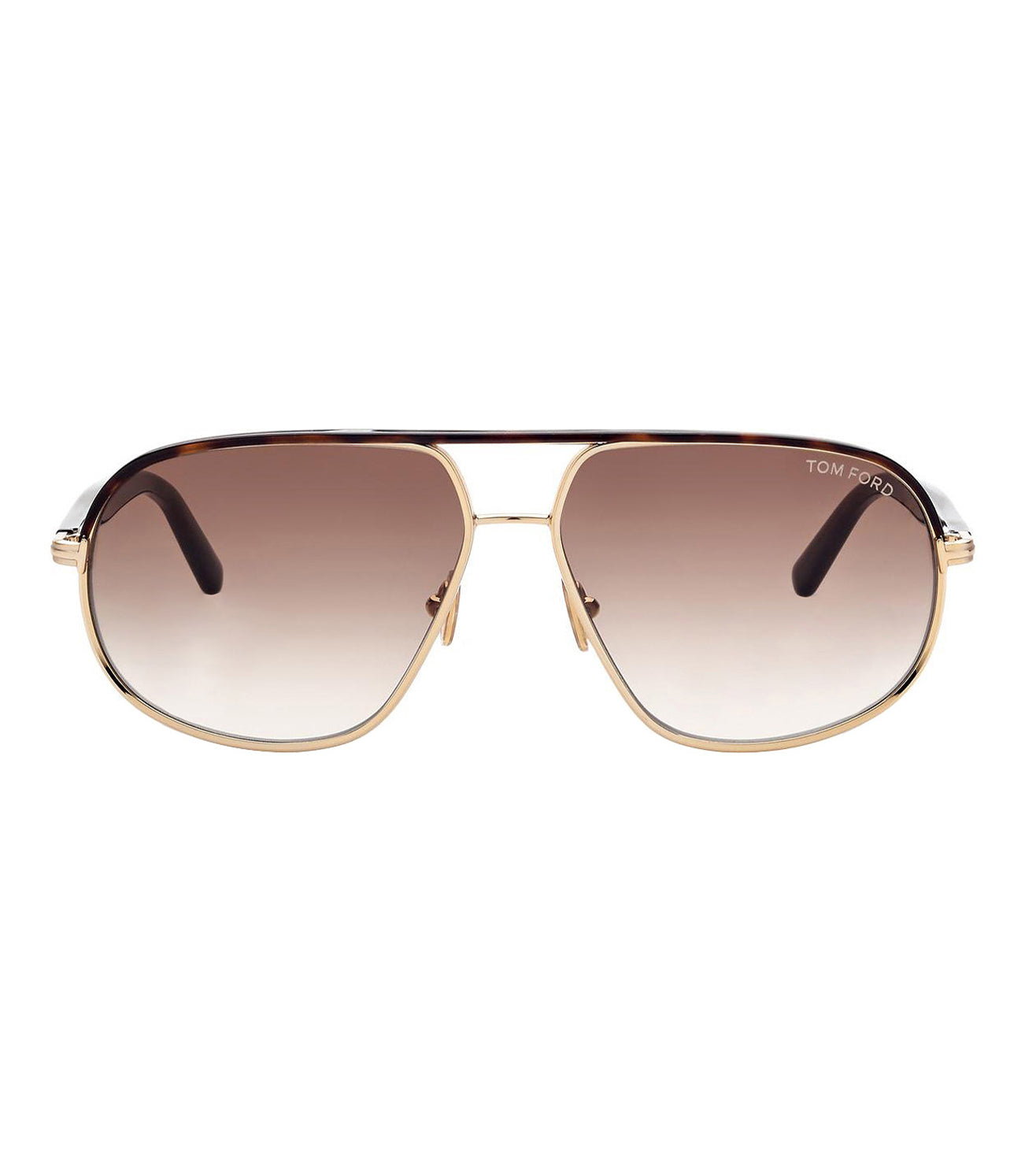 Tom Ford Unisex Brown Gradient Navigator Sunglasses-zoom-1