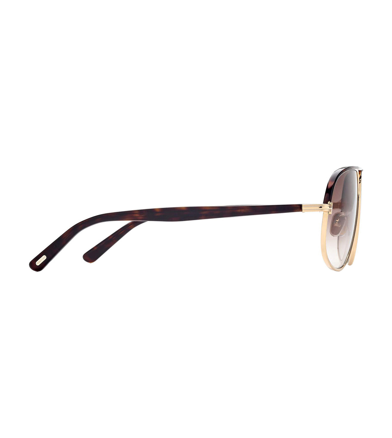 Tom Ford Unisex Brown Gradient Navigator Sunglasses-zoom-3