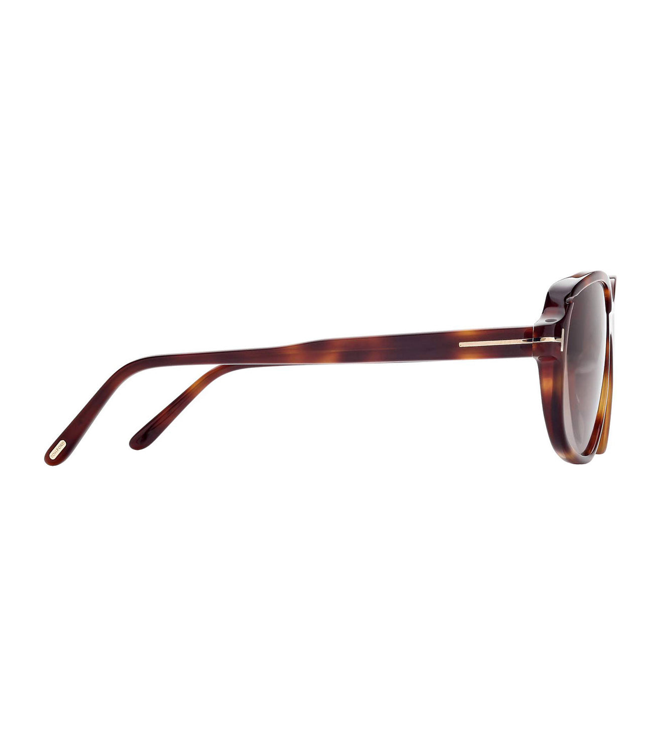 Tom Ford Men's Brown Pilot Sunglasses-zoom-3