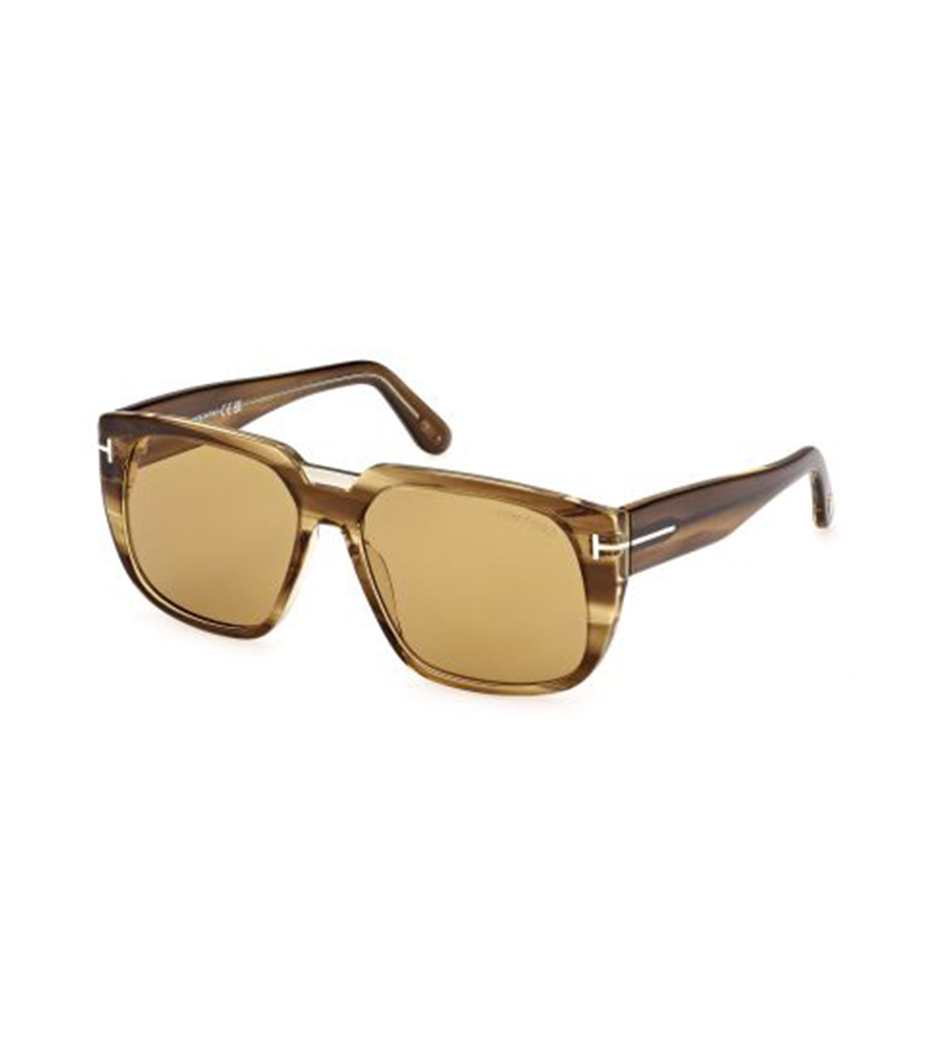 Tom Ford Men's Brown Square Sunglasses-zoom-2