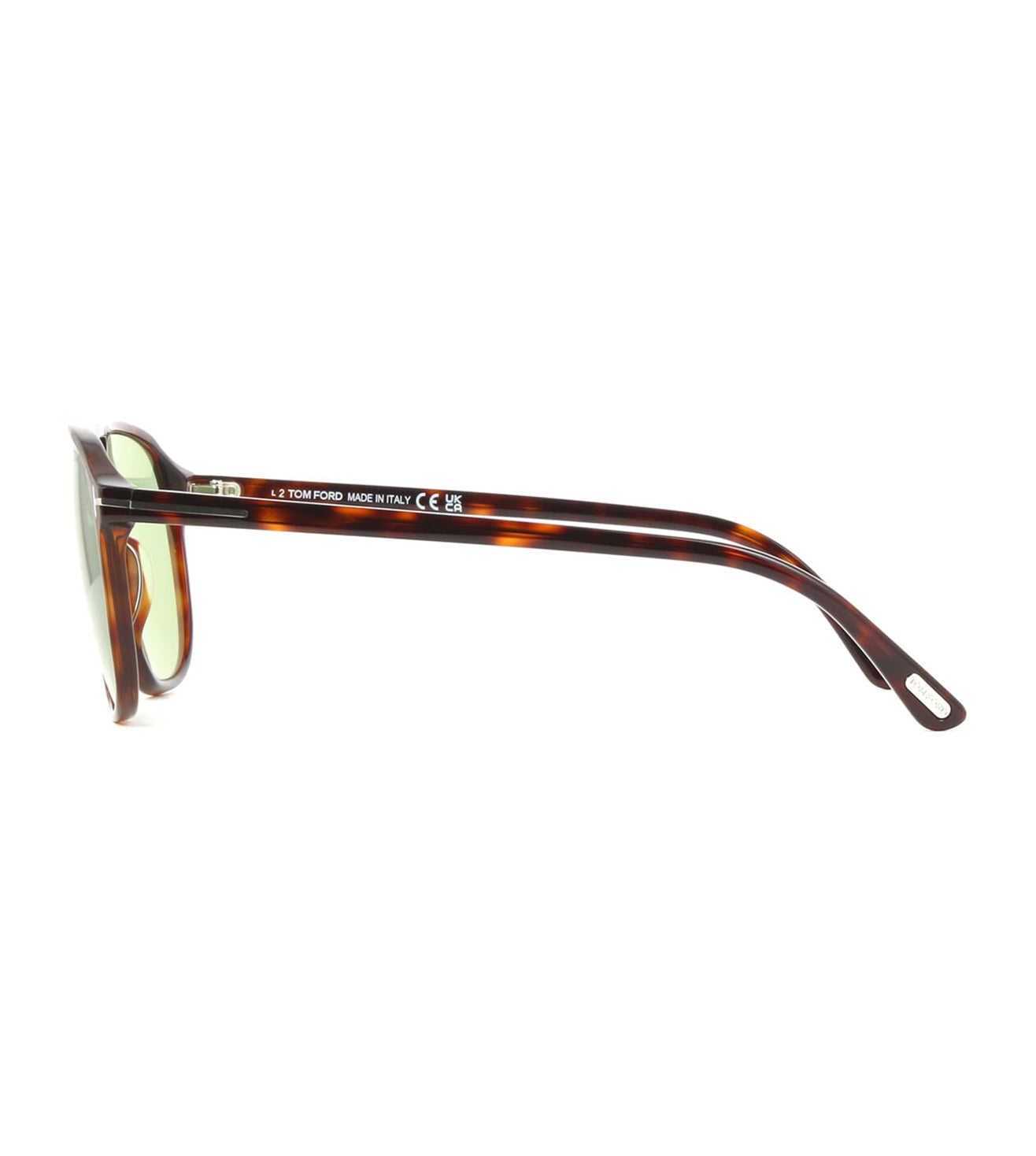 Tom Ford Men's Light Green Pilot Sunglasses-zoom-2