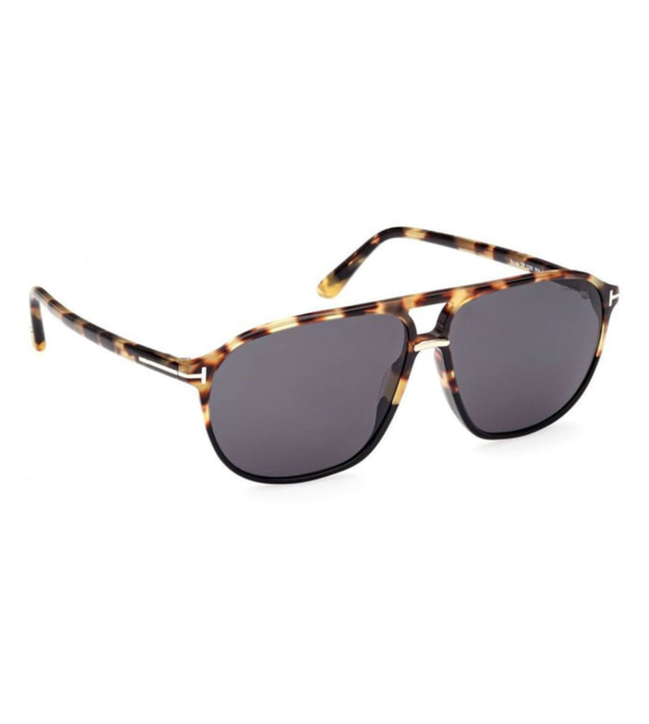 Tom Ford Men's Grey Pilot Sunglasses-zoom-3