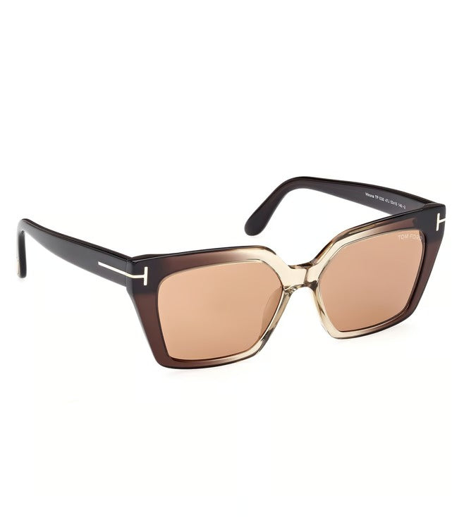 Tom Ford Women's Peach Cat Eye Sunglasses-zoom-2