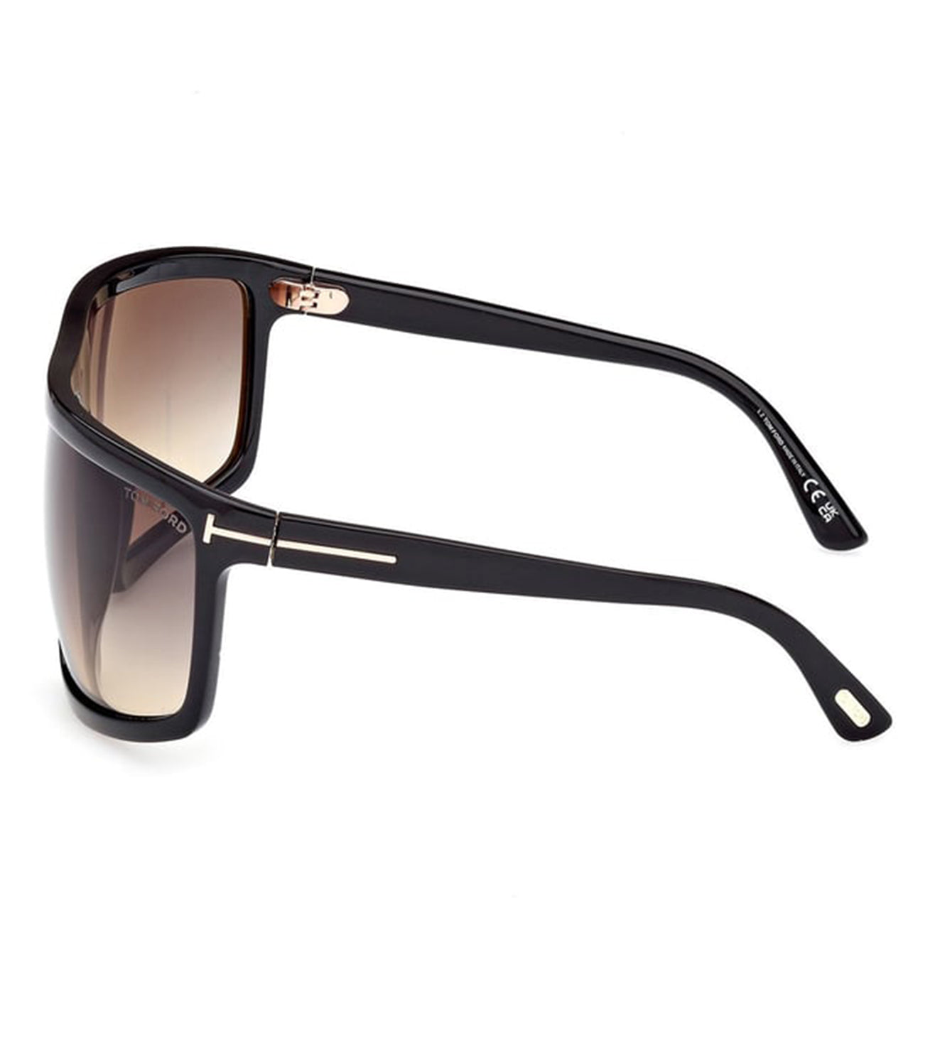 Tom Ford Men's Gradient Smoke Rectangular Sunglasses-zoom-3