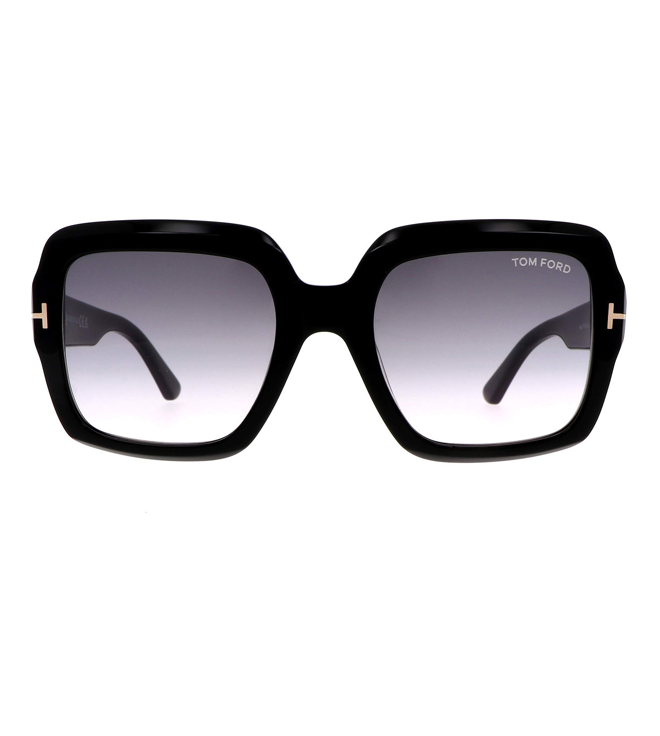 Tom Ford Women's Gradient Dark Grey Square Sunglasses-zoom-1