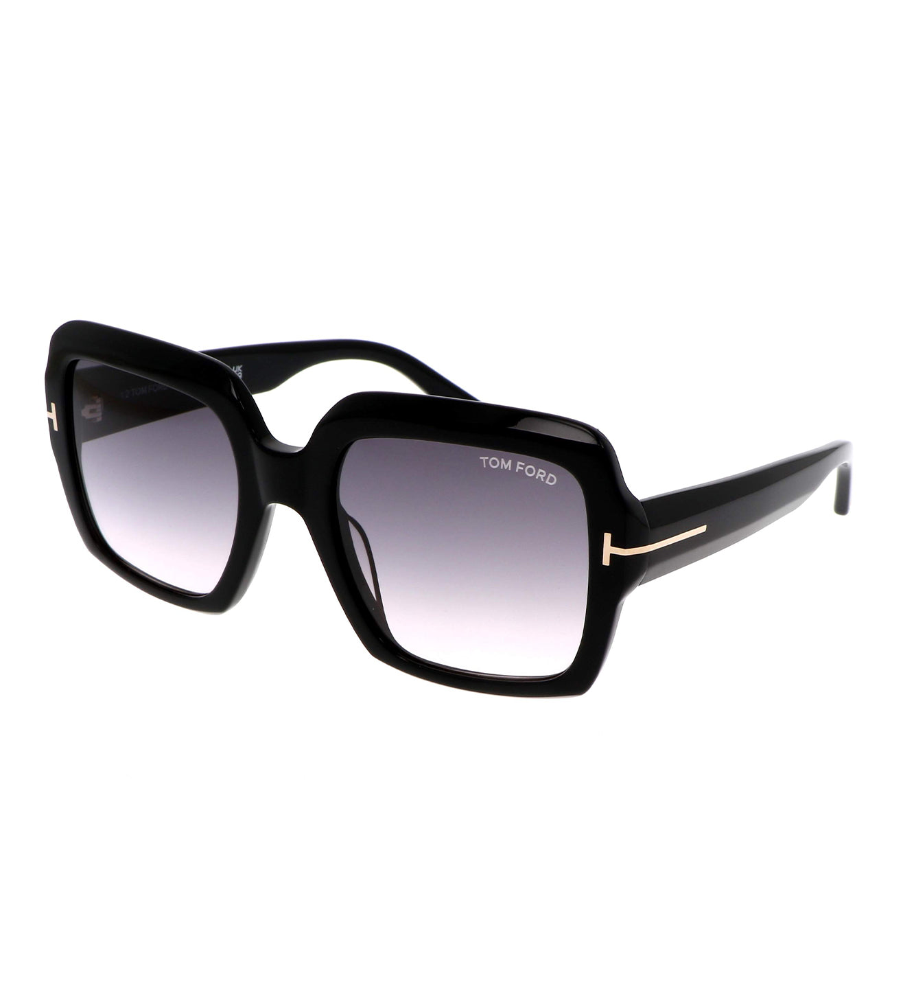 Tom Ford Women's Gradient Dark Grey Square Sunglasses-zoom-2