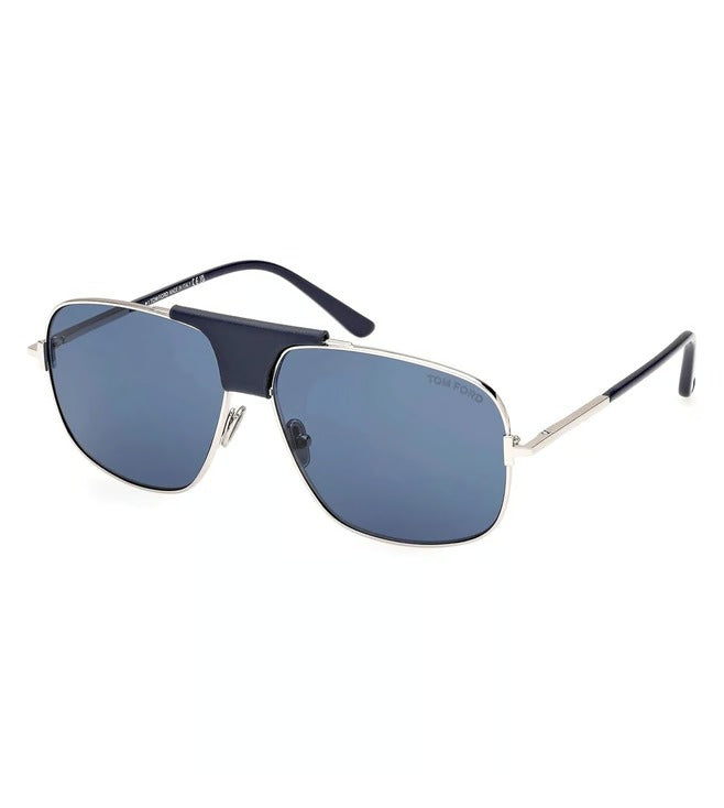Tom Ford Men's Blue Navigator Sunglasses-zoom-2
