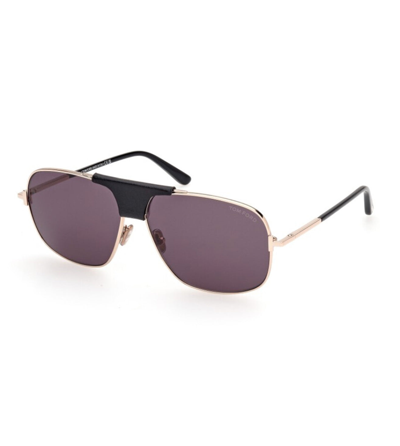 Tom Ford Men's Dark Grey Pilot Sunglasses-zoom-2