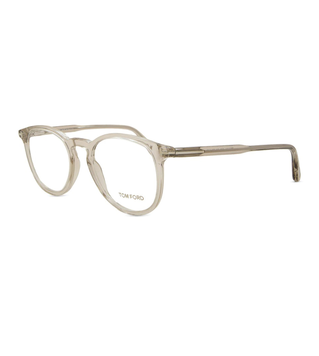 Tom Ford Unisex Transparent Grey Round Optical Frames-zoom-2