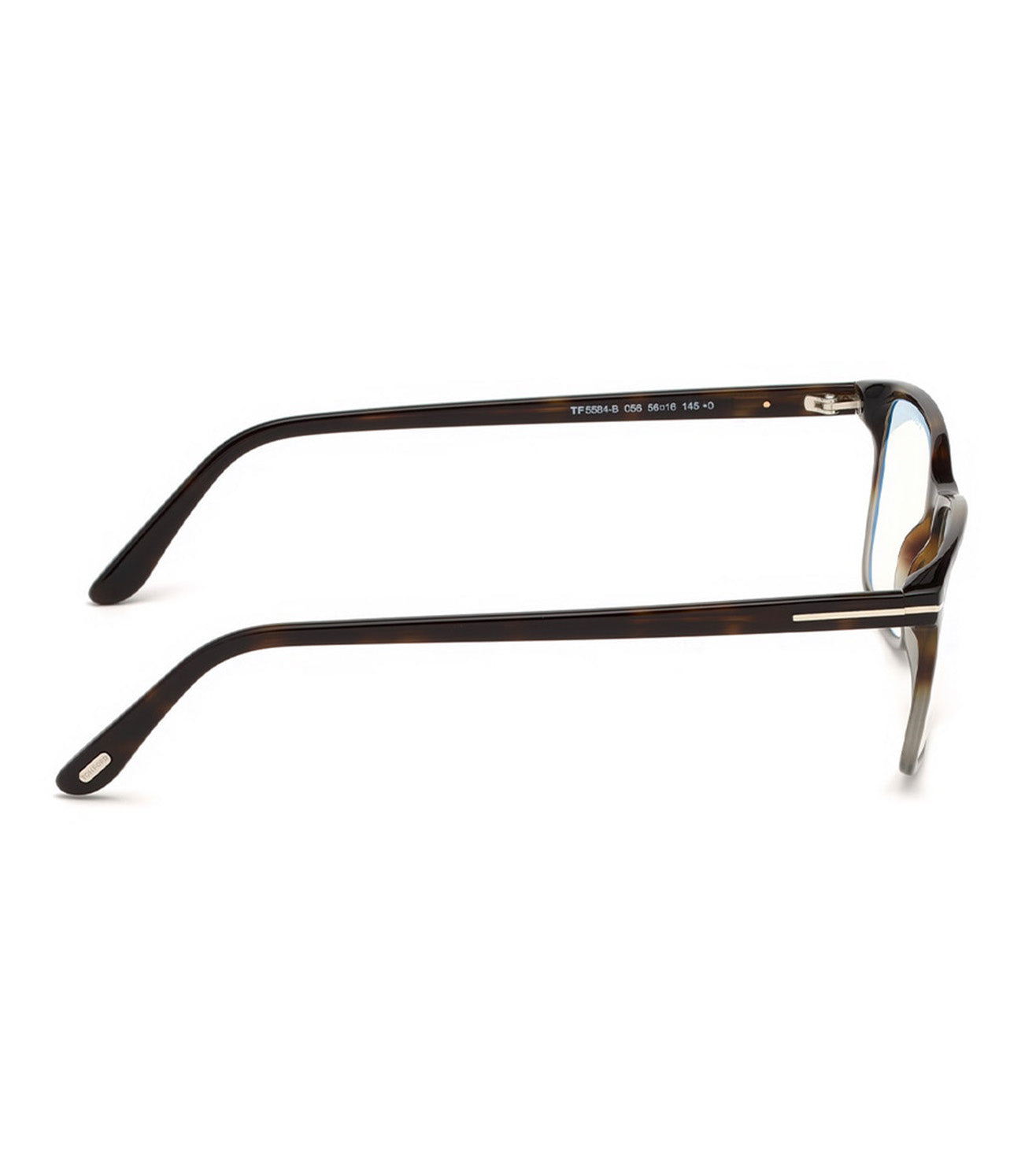 Tom Ford Men's Tortoise Rectangular Optical Frames-zoom-3