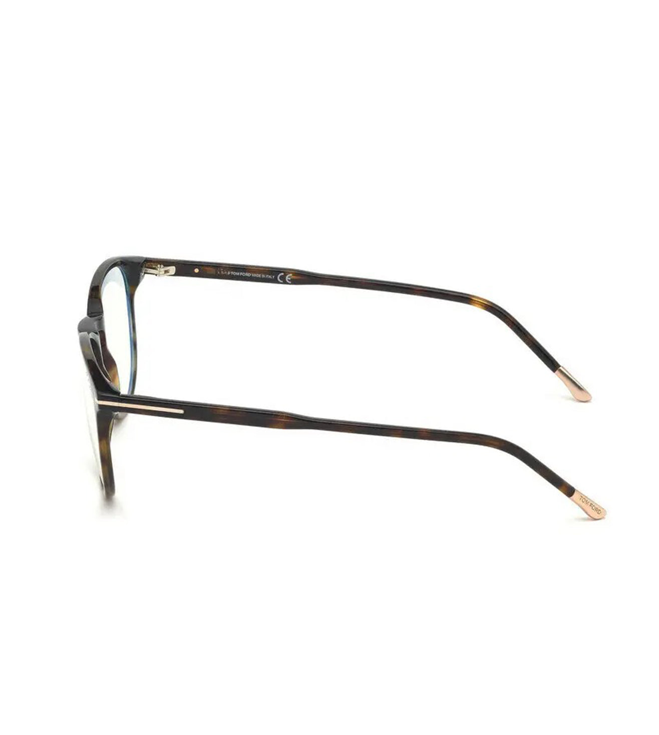 Tom Ford Men's Tortoise Round Optical Frames-zoom-3
