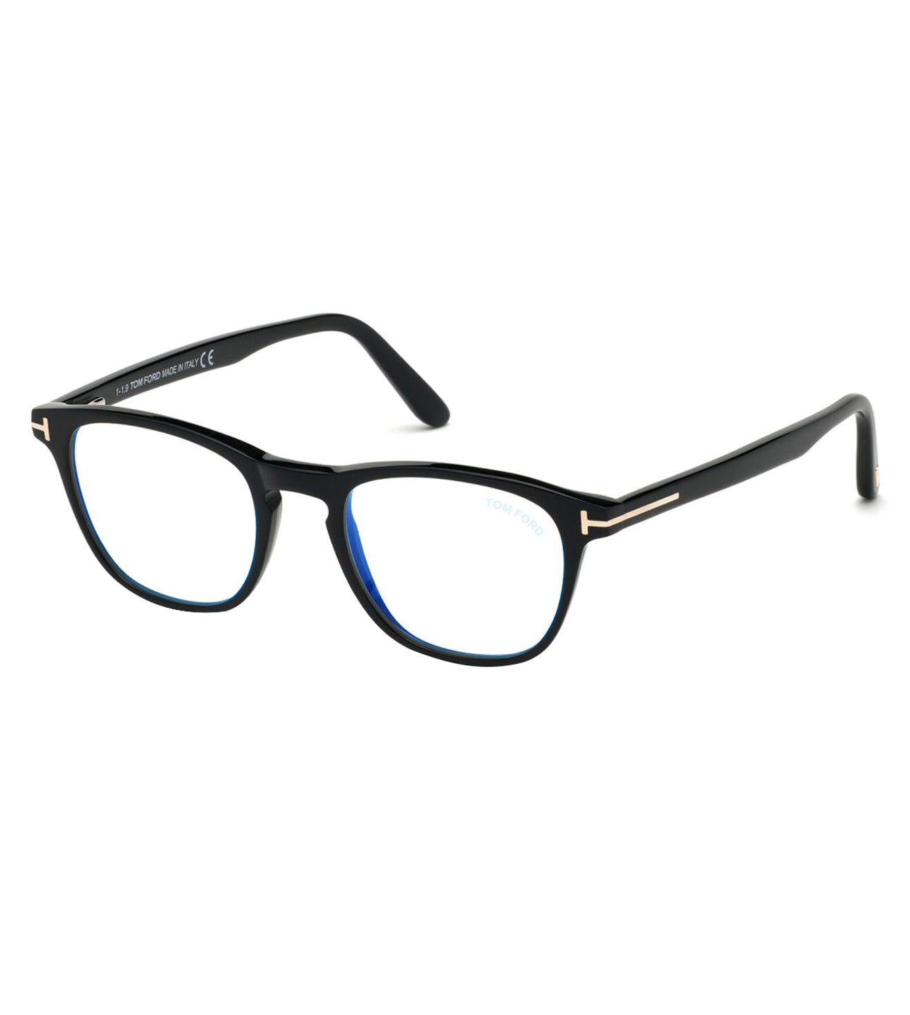 Tom Ford Men's Black Wayfarer Optical Frames-zoom-2