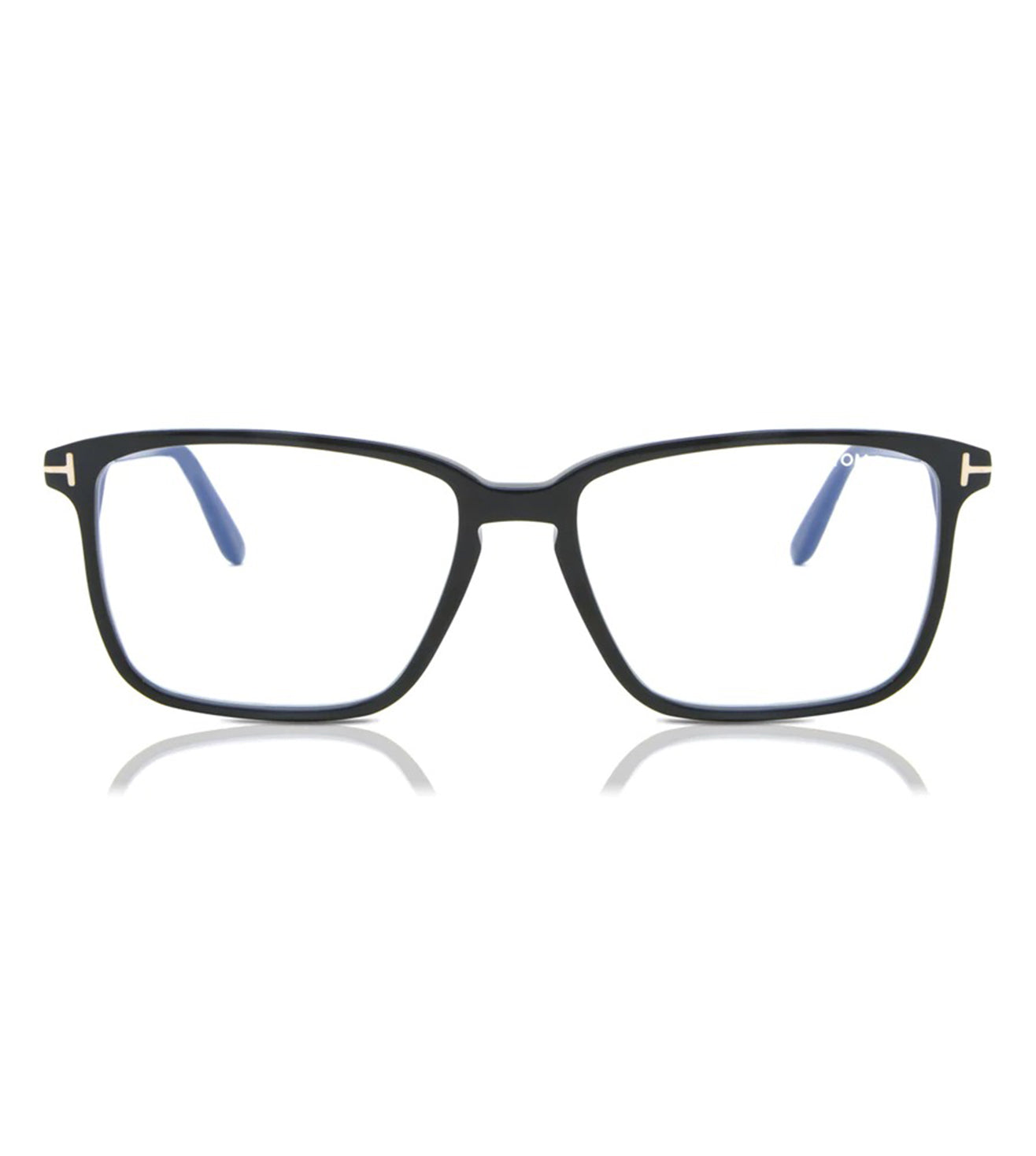 Tom Ford Men's Black Square Optical Frame