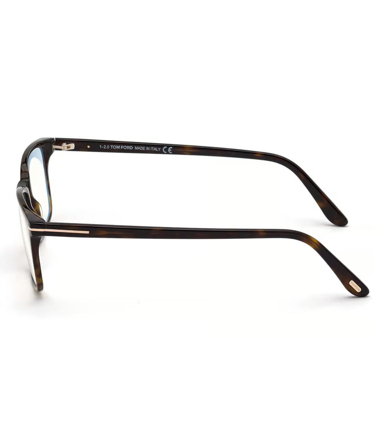 Tom Ford Men's Havana Brown Rectangular Optical Frames-zoom-3