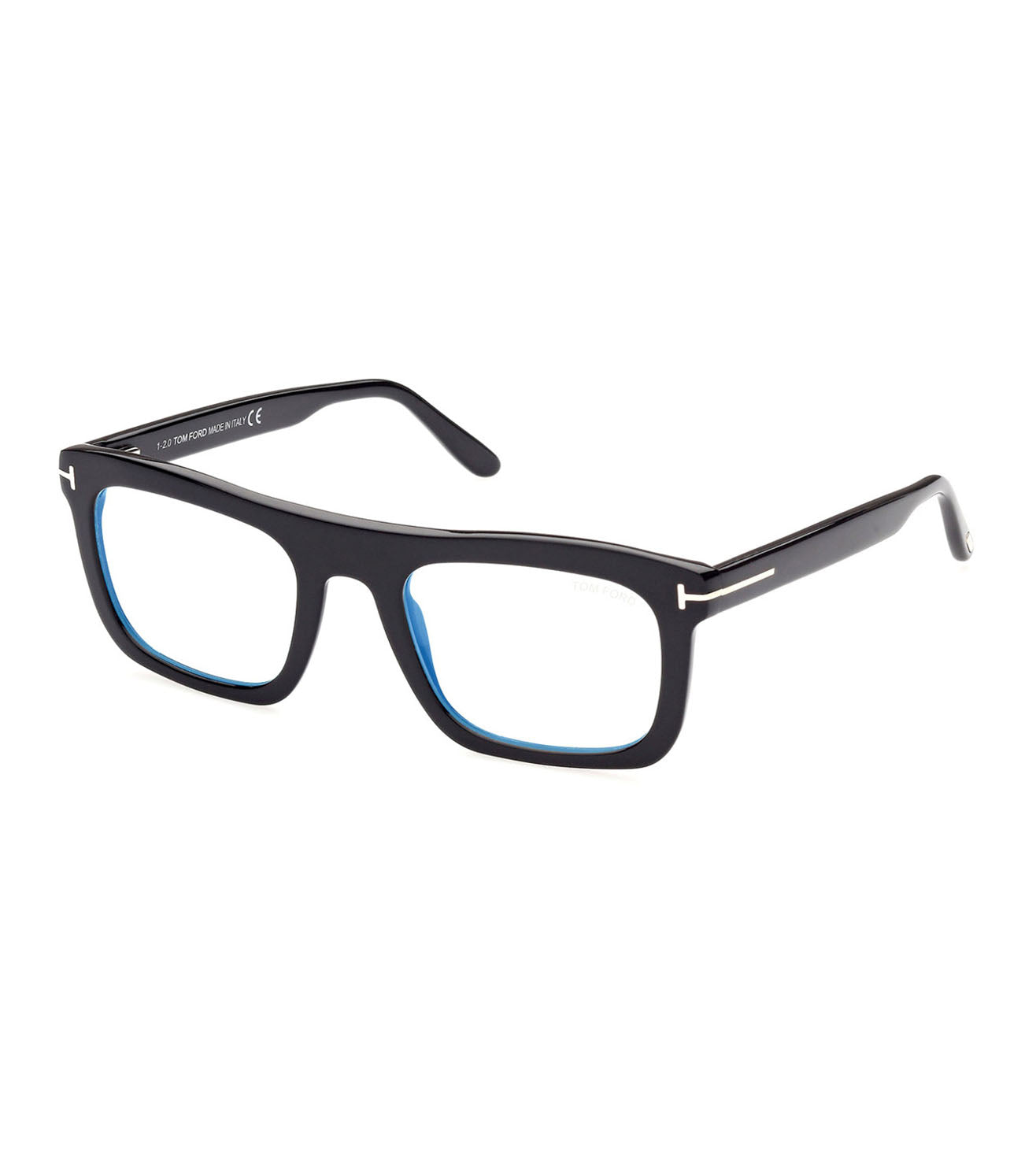 Tom Ford Men's Black Rectangular Optical Frames-zoom-2