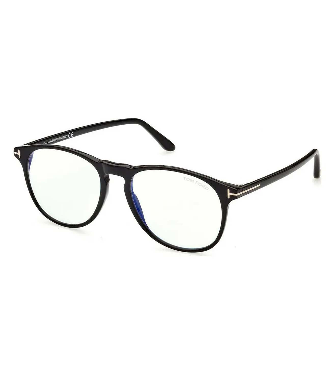 Tom Ford Men's Shiny Black Wayfarer Optical Frames-zoom-2
