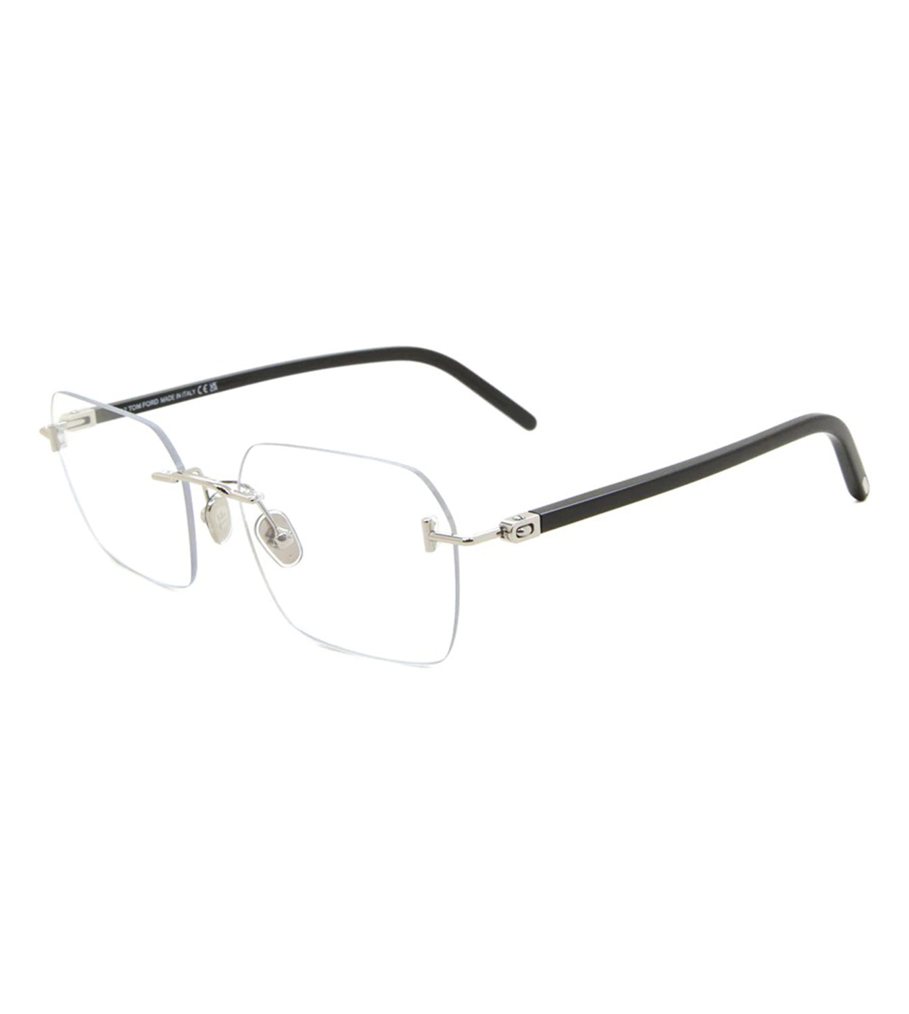 Tom Ford Unisex Black Square Optical Frames-zoom-2