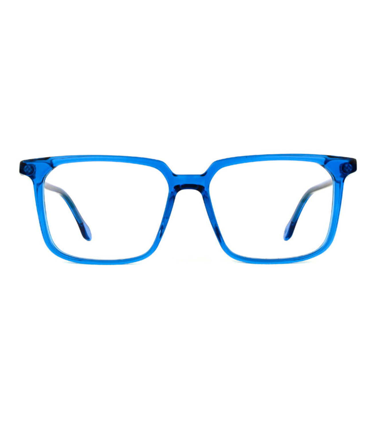 Germano Gambini Unisex Blue Rectangular Optical Frame