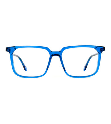Germano Gambini Unisex Blue Rectangular Optical Frame