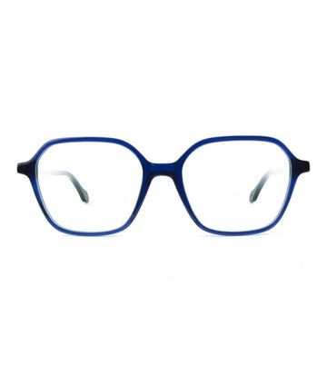 Germano Gambini Unisex Dark Blue Round Optical Frame