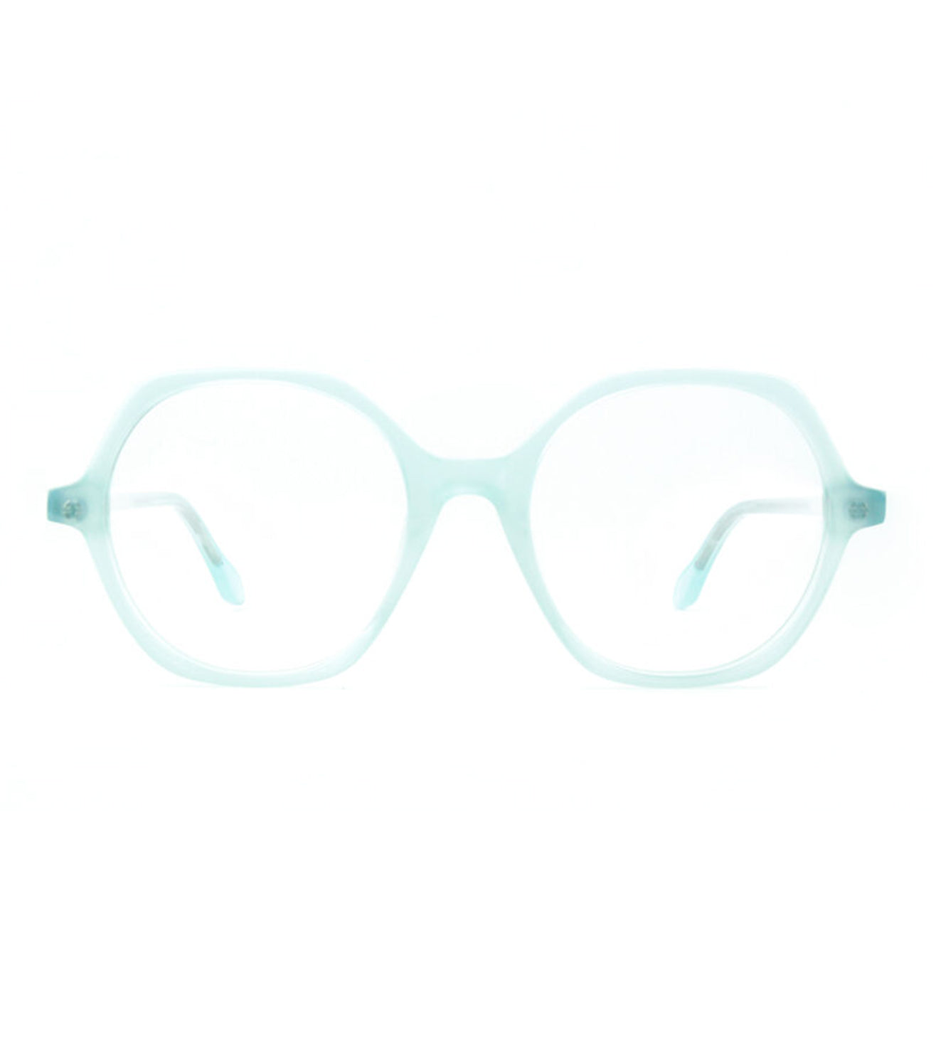 Germano Gambini Women Light Green Round Optical Frame