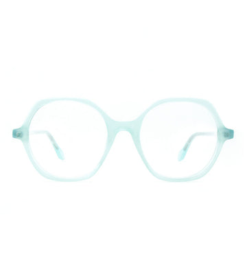 Germano Gambini Women Light Green Round Optical Frame